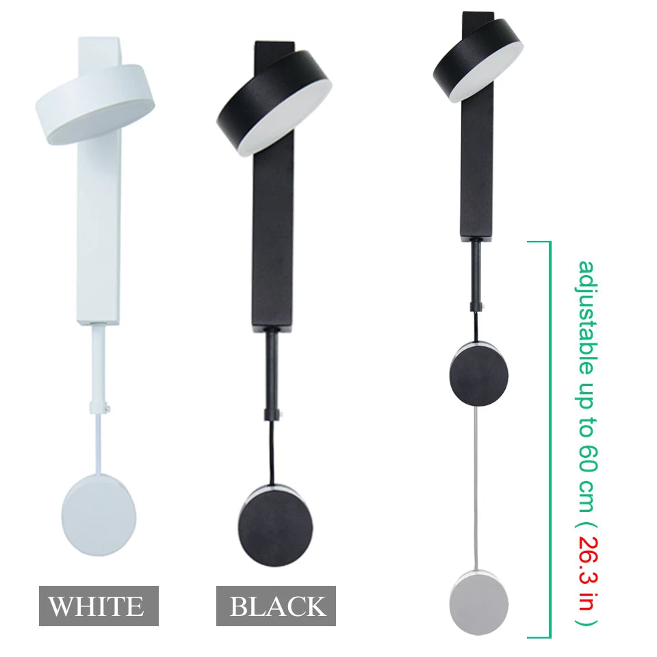 LED Adjustable Dimmable sconce light
