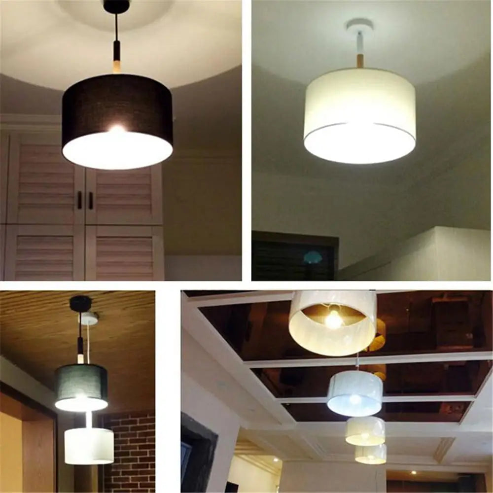 Modern Luster Led Fabric pendent Lighting