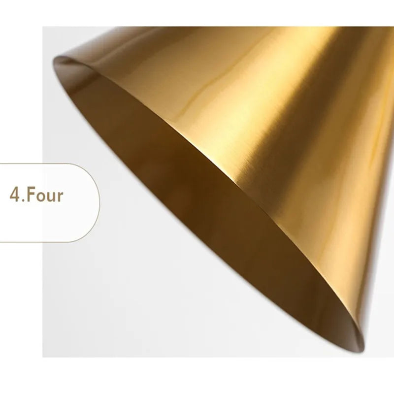 Lámpara colgante de polea industrial DIY, luz combinada de Metal para cocina, lámpara de diseño italiana ajustable, decoración para comedor, luz LED