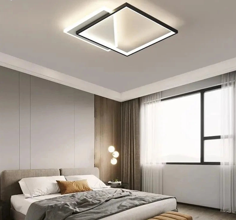 Luces de techo LED modernas para dormitorio, estudio, sala de estar, lámparas de iluminación redondas para interiores, decoración, Luminaria, Lustres, lámparas Avize