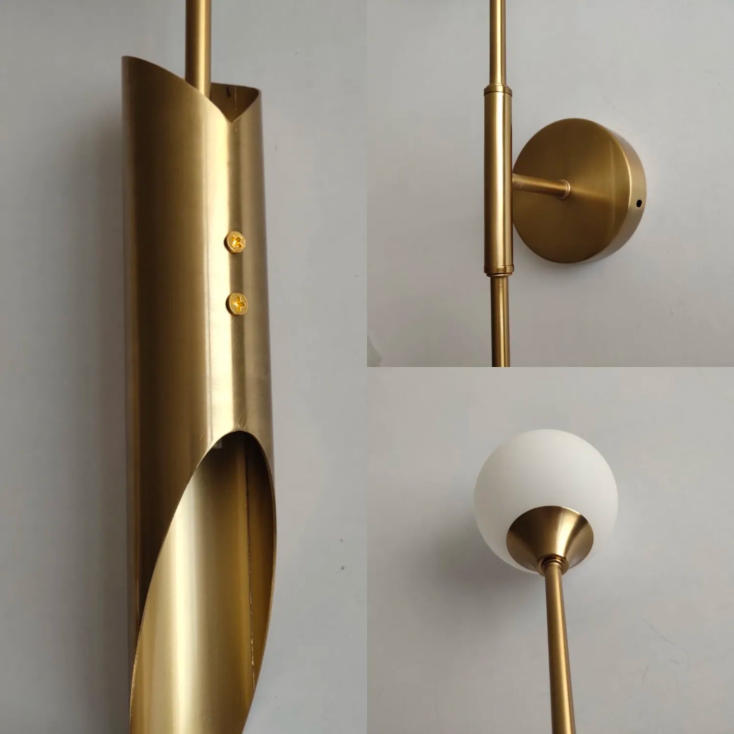 Nordic Gold up/down sconce light