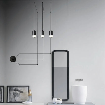 LED Black Line sconce Light