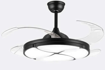 LED Ceiling Fan with Retractable blades