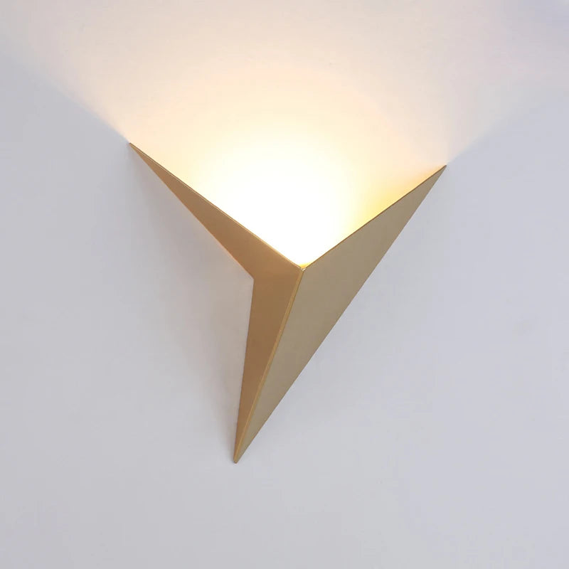 Led Triangle sconce light