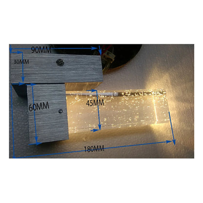 Crystal Bubble Led sconce Light