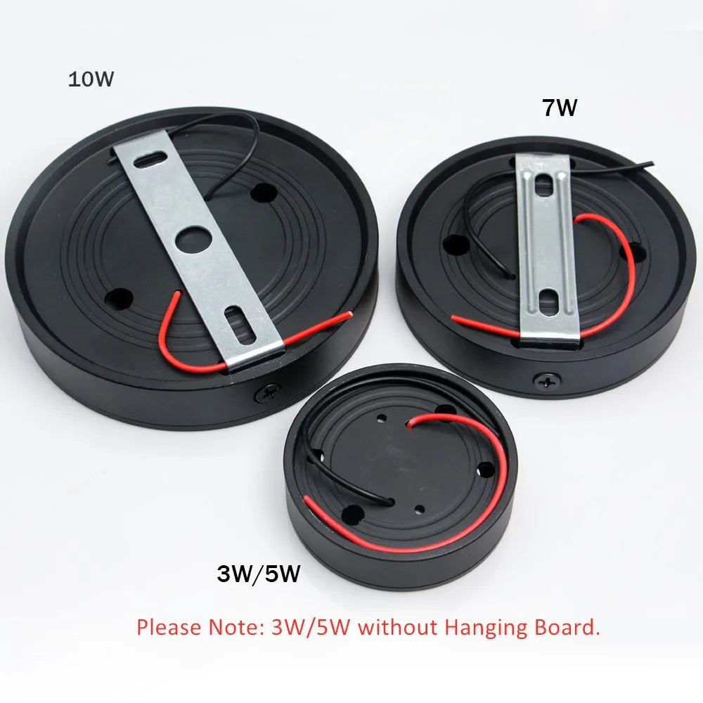 Foco LED descendente, luz de techo ultrafina, foco Led de 10W, 7W, 5W, lámpara de puntos de techo montada en superficie para accesorios de cocina del hogar