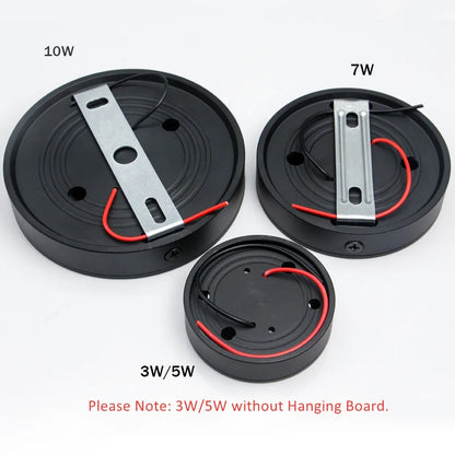 Foco LED descendente, luz de techo ultrafina, foco Led de 10W, 7W, 5W, lámpara de puntos de techo montada en superficie para accesorios de cocina del hogar