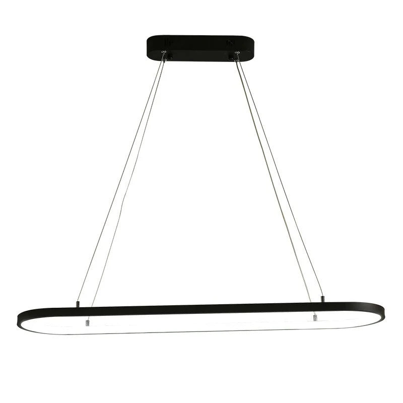 Rectangle Remote control Modern Led Pendant Light