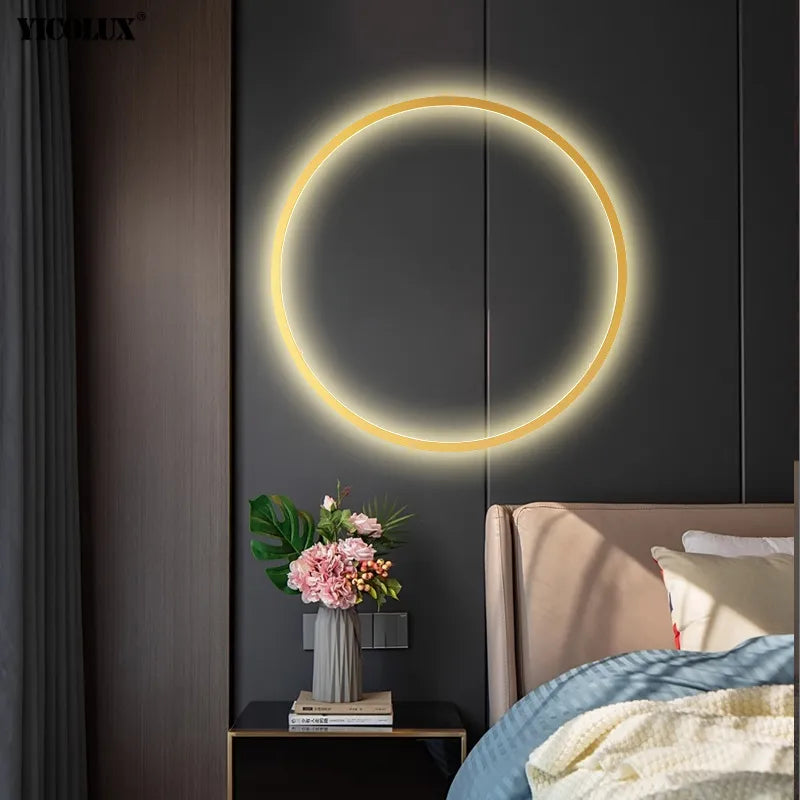 New Modern circle LED sconce light
