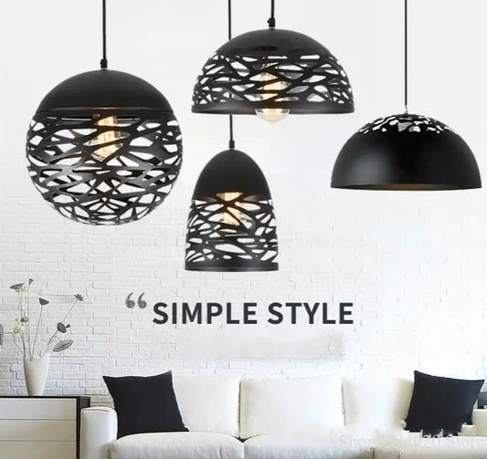 Nordic Modern Semi-circular Chandelier Lights