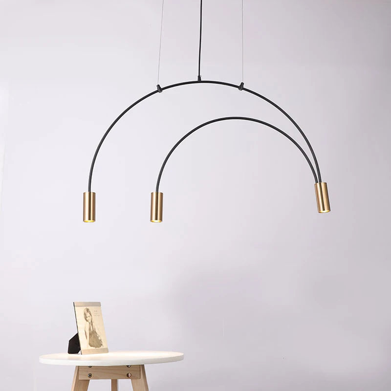 Nordic mountain shape lights