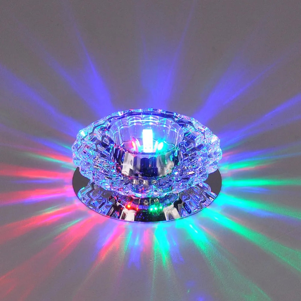 Crystal Aisle Flush LED Ceiling lights