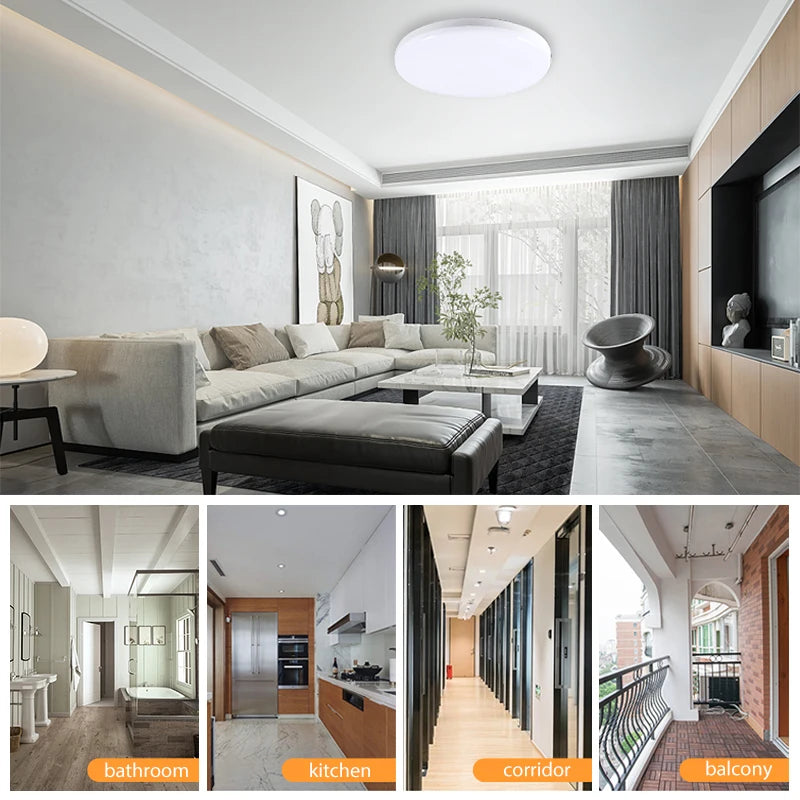 LED Ceiling Surface Mount Flush Panel Light