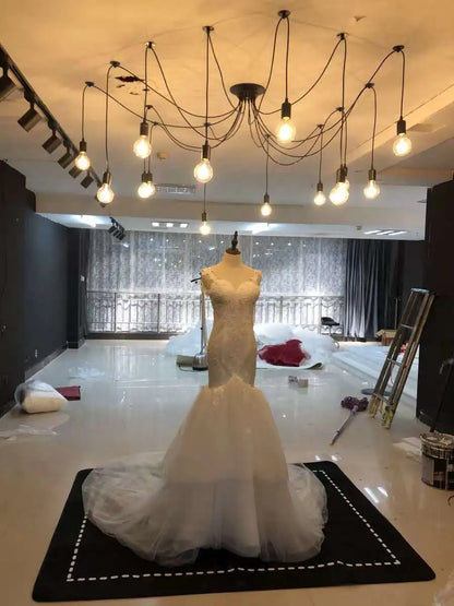 Lámpara de araña Led E27, lámpara colgante Industrial, Loft, diseño Vintage, hogar, sala de estar, cafetería, Bar, luz colgante para ropa