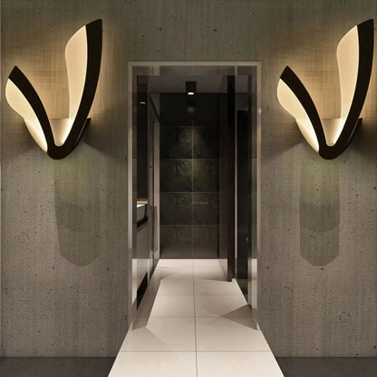 LED Acrylic V shape Sconce
