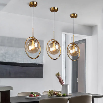 Nordic Golden Iron Decor Lights
