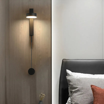 LED rotational dimmable led sconce