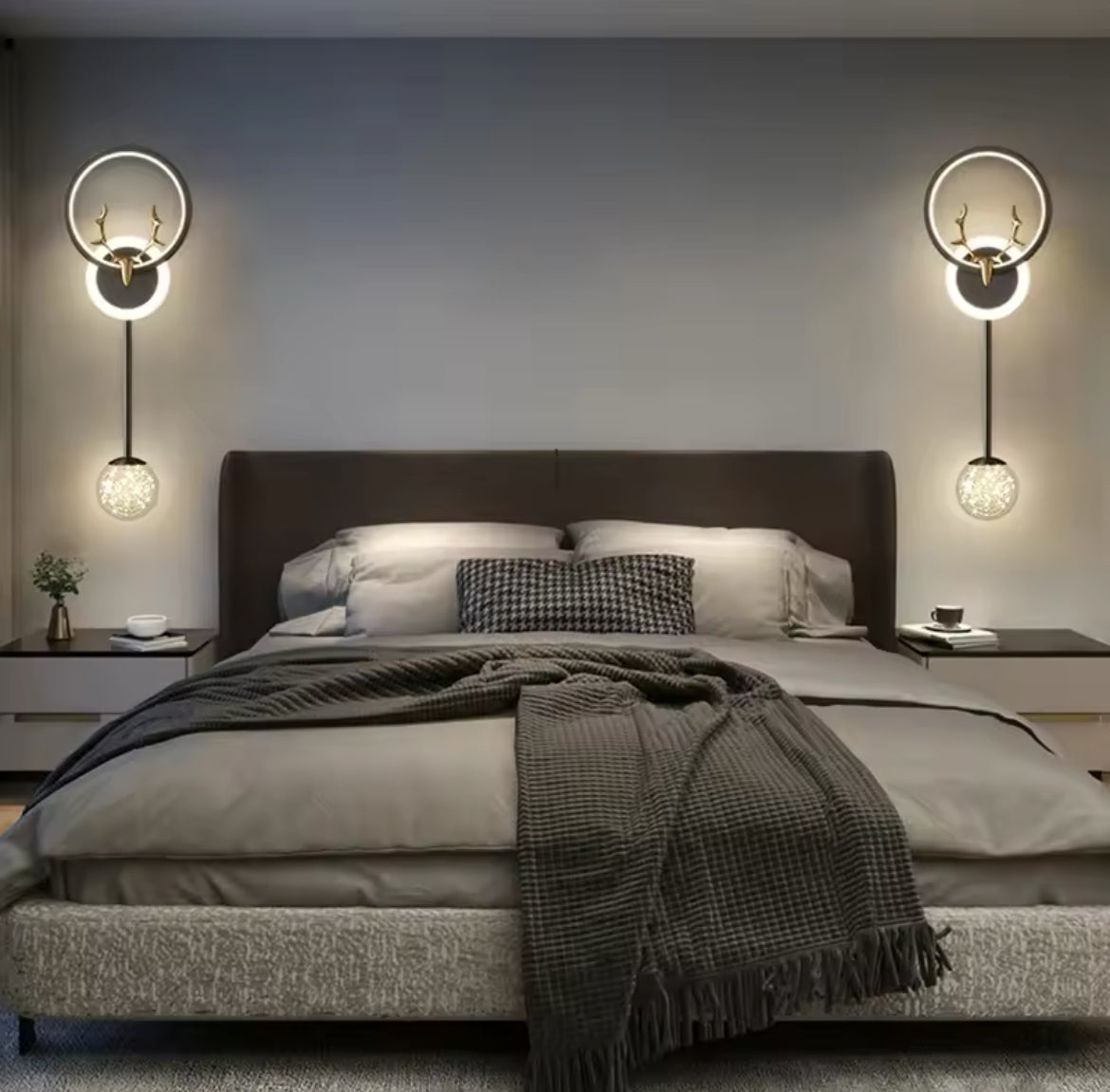 Nordic Antler shape modern sconce light