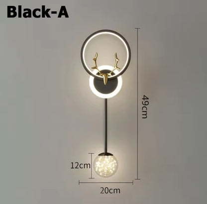 Nordic Antler shape modern sconce light