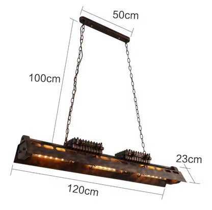 Retro Cool Iron Decor LED Chandelier