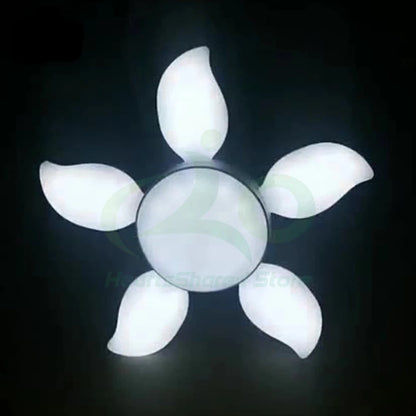 LED Five-leaf Folding 360 Degree light bulb's