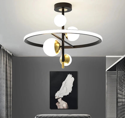 Nordic Glass Ball LED Chandelier light