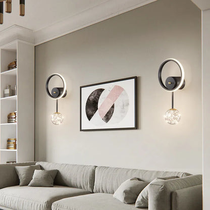 LED Bedside Reading Wall Lamp