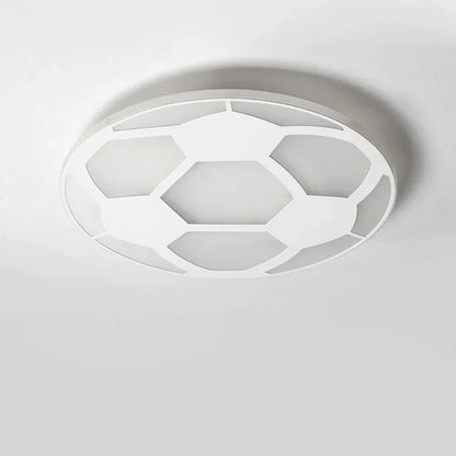 Lámpara de fútbol moderna para niños, luz Led de techo con Control remoto, decoración para sala de estar, dormitorio, habitación de niños, iluminación acrílica para el hogar
