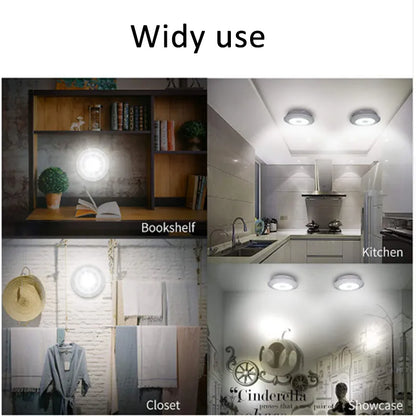 Super Bright Wireless LED Night Light with Remote Control /Dimmable