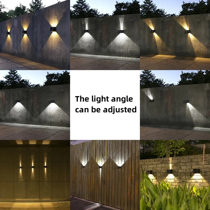 LED Angle Adjusted Outdoor Waterproof Solar Garden Light
