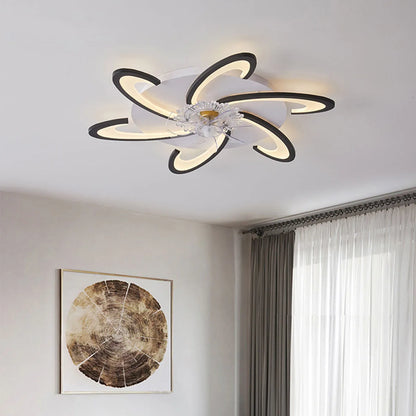LED Remote Control High Brightness ceiling fan