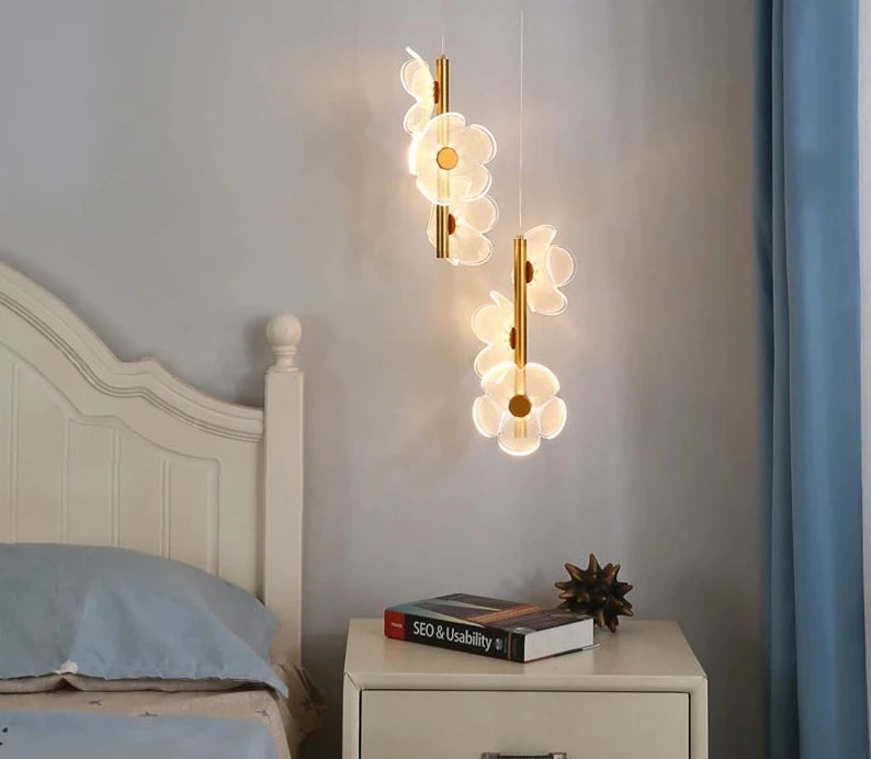 Nordic LED flower Pendant Light