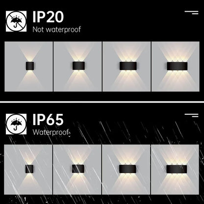 Aluminium LED Waterproof IP65 Interior sconce light