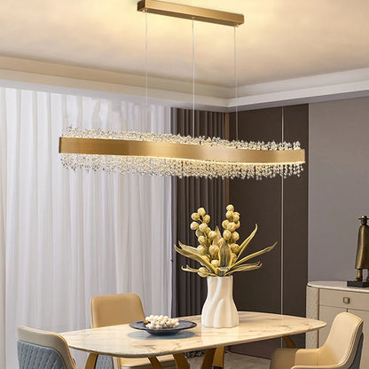 Wave Crystal Chandelier