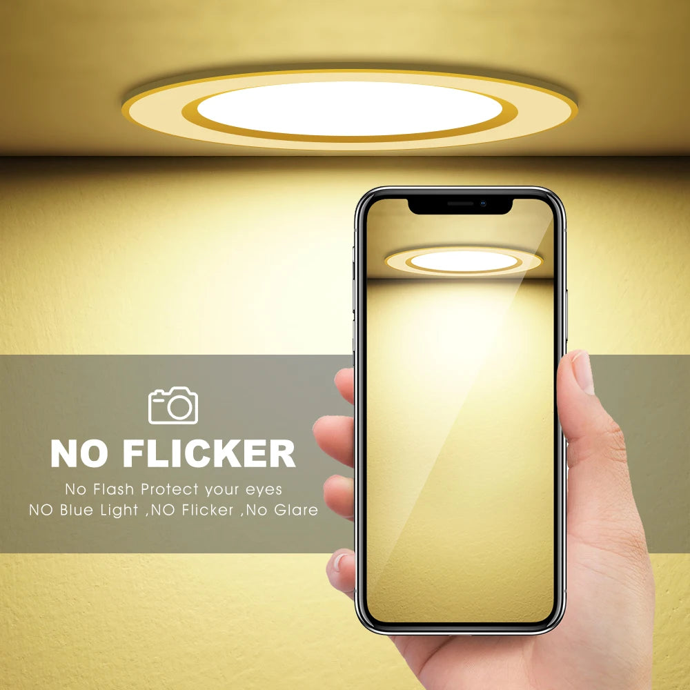 No External Driver LED Recessed Downlight