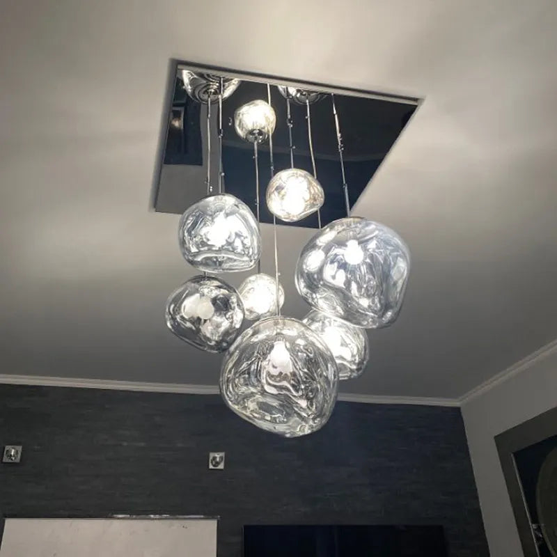 Nordic LED bubble chandelier