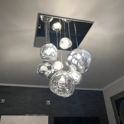 Nordic LED bubble chandelier