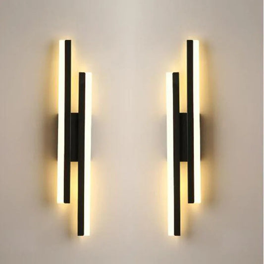 Acrylic double Line Sconce light