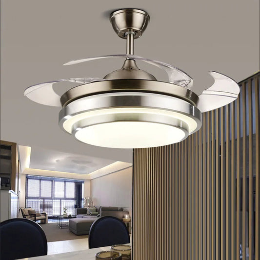 Nordic Remote Control Ceiling Fan with Light