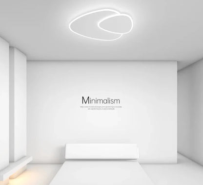 Lámpara de techo Led, candelabro de habitación moderno, decoración del hogar para dormitorio, comedor, iluminación interior ultrafina, Control remoto