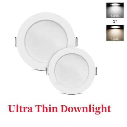 LED ultra Thin White Recessed down light