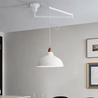 Nordic Modern Retractable Folding Pendant light