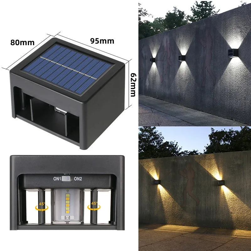 LED Angle Adjusted Outdoor Waterproof Solar Garden Light