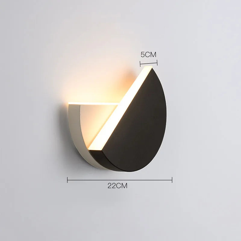 Modern LED 360 Degree Rotation Adjustable sconce light
