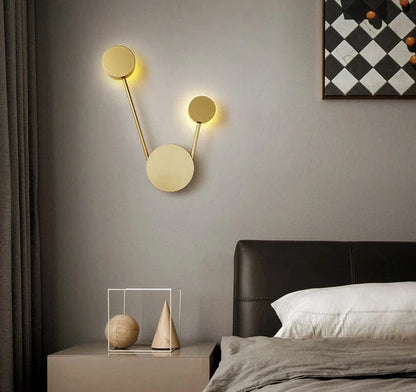 multiple Circle's sconce light