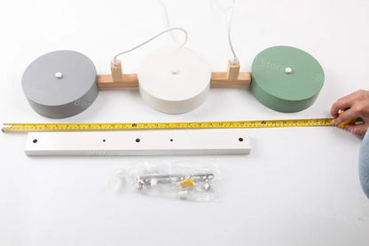 Nordic Modern Wooden Suspension Lighting