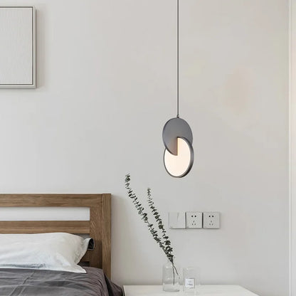 Lámpara colgante Led de nuevo estilo, moderna, 11W, 85-265V, hierro acrílico, mesita de noche, dormitorio, comedor, sala de estar, Bar, luz decorativa