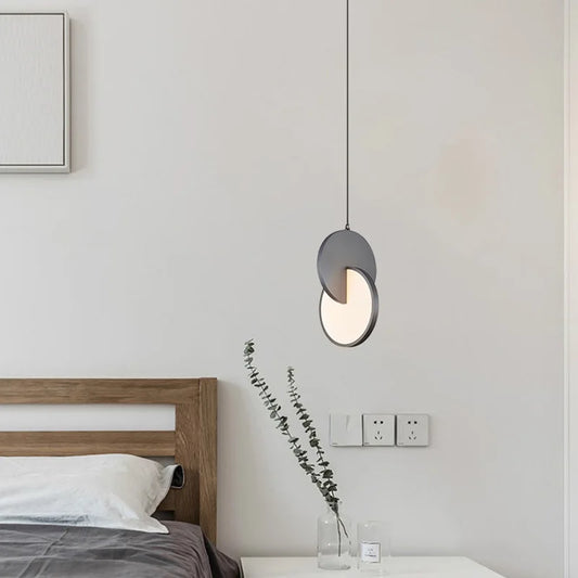 Led Acrylic Iron pendent light