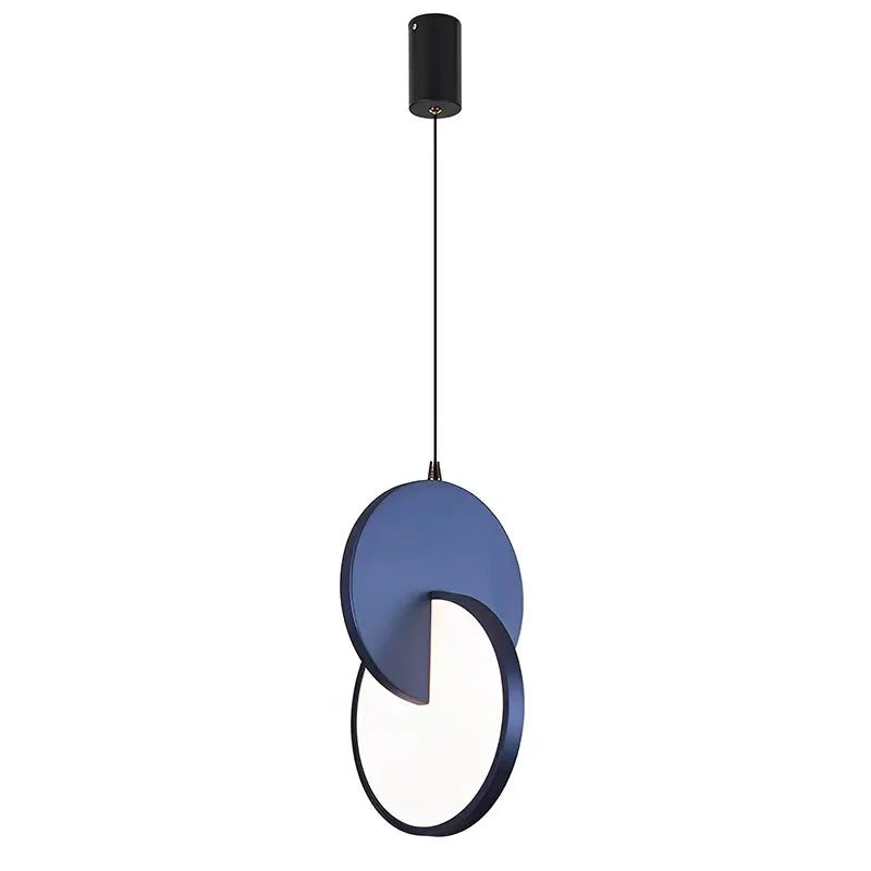 Lámpara colgante Led de nuevo estilo, moderna, 11W, 85-265V, hierro acrílico, mesita de noche, dormitorio, comedor, sala de estar, Bar, luz decorativa