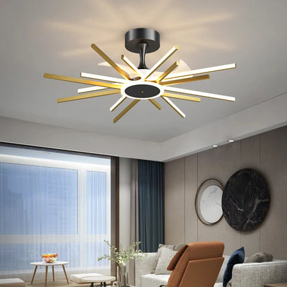 New design LED ceiling fan